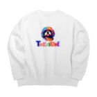 orangeandblueのTreasure（シーズー） Big Crew Neck Sweatshirt