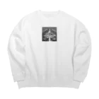 YoMiTの有名な観光スポットイメージ画像：メキシコシティのチャプルテペク公園（メキシコ） Big Crew Neck Sweatshirt