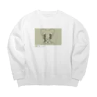 karoooome market!のTHE AMULET OF SADNESS Big Crew Neck Sweatshirt