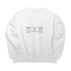 喫茶みゆきのホームドア Big Crew Neck Sweatshirt