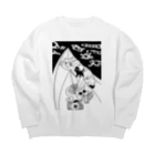 Animaru639のThe and of Cats-004 Big Crew Neck Sweatshirt