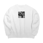 SHONAN STONEZのノスタルジックな一歩通行 Big Crew Neck Sweatshirt