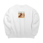 Ryuu_0925のキュートなキャラクターたちの冒険 Big Crew Neck Sweatshirt