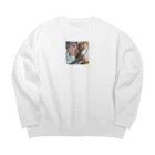 Ryuu_0925のエキサイティングなゲームの挑戦 Big Crew Neck Sweatshirt