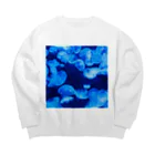 KAOKAOのJellyfish=海月 Big Crew Neck Sweatshirt