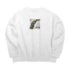 Ryuu_0925の未来のテクノロジーの舞台裏 Big Crew Neck Sweatshirt