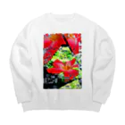 Link Creation online SHOPのAn emotional decision Big Crew Neck Sweatshirt