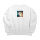 O型のひとの名言 Big Crew Neck Sweatshirt