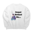 IMINfiniteの先輩　senpai noticed me vol.1 Big Crew Neck Sweatshirt