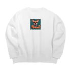 チワワ愛好家ショップの仮装の魔法✨ハロウィンの主役はチワワ Big Crew Neck Sweatshirt