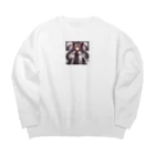 silverjackのO:nyun: Big Crew Neck Sweatshirt