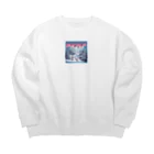 REN_1の雪の楽園 Big Crew Neck Sweatshirt