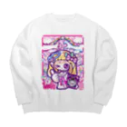 まさかのさむかわのおまえがいたから Big Crew Neck Sweatshirt