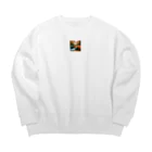 じんパパの紅葉です Big Crew Neck Sweatshirt