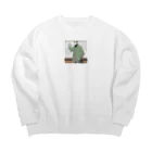 RyosukeYamamotoのフランクなシュライン Big Crew Neck Sweatshirt