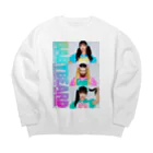 BABYBEARDのBABYBEARD Artist photo Big Crew Neck Sweatshirt