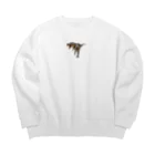 なぞんしょっぷのロボット恐竜 Big Crew Neck Sweatshirt