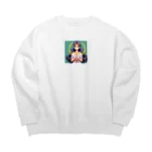 ポジパレード 🎉のムーンミストレス 🌙 Big Crew Neck Sweatshirt