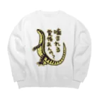 ミナミコアリクイ【のの】の噛まれる覚悟【グールドモニター】 Big Crew Neck Sweatshirt