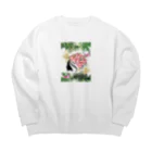 cammy_のLIVING IN HARMONY WITH NATURE Big Crew Neck Sweatshirt