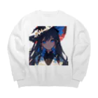 かいとの魔女イラストグッズ Big Crew Neck Sweatshirt