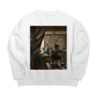 世界美術商店の絵画芸術 / The Art of Painting Big Crew Neck Sweatshirt