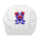 中華呪術堂（チャイナマジックホール）のmagic flower Big Crew Neck Sweatshirt