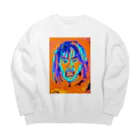 おしょーゆのおこな人 Big Crew Neck Sweatshirt