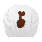 ZuRUIのオオカブト Big Crew Neck Sweatshirt