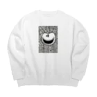 キャプテンの今日も元気にスマイルくん Big Crew Neck Sweatshirt