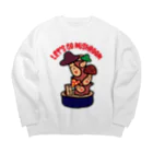 ドレメヒロコの菌糸体胞子 Big Crew Neck Sweatshirt