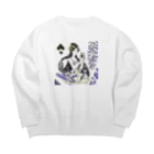 murakumo4500のスペードのクイーン Big Crew Neck Sweatshirt