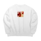 mami〜shopのカクテル Big Crew Neck Sweatshirt