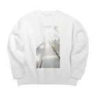 ニムニムのお部屋の未知の場所へ Big Crew Neck Sweatshirt