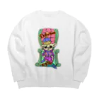 DoluneeのキャラKING Big Crew Neck Sweatshirt