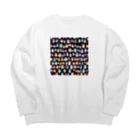 hirooo6432の店の提灯おばけ Big Crew Neck Sweatshirt