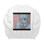 kojin_youyouの殺すスウェット Big Crew Neck Sweatshirt