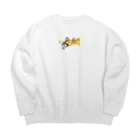 Yakoオリジナルグッズのトランペットとわたし Big Crew Neck Sweatshirt