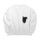 そうめんザーサイのうちの猫 Big Crew Neck Sweatshirt