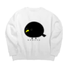 tsukav ShopのKARASU Big Crew Neck Sweatshirt