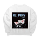 MISAKI_WのMIYU RE_PRAY Big Crew Neck Sweatshirt