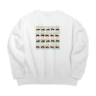 Osoro DesignのCherish family memories（Baby teeth） Big Crew Neck Sweatshirt