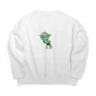 samuraigoblinsのサムゴブ Big Crew Neck Sweatshirt