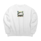 爆笑！言葉グッズのおやすみ！僕の子猫ちゃん！ Big Crew Neck Sweatshirt