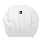 startのシンプルカッコいい Big Crew Neck Sweatshirt