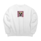 candokysのダンディーDOG Big Crew Neck Sweatshirt