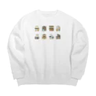 tomy1022のいろんな家集めました Big Crew Neck Sweatshirt