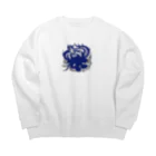 gemini22のgemini No.25 背景無 Big Crew Neck Sweatshirt