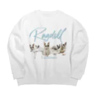 RuruTeteのらぐどーる Big Crew Neck Sweatshirt