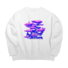 揚げ物のデジタルパイン Big Crew Neck Sweatshirt